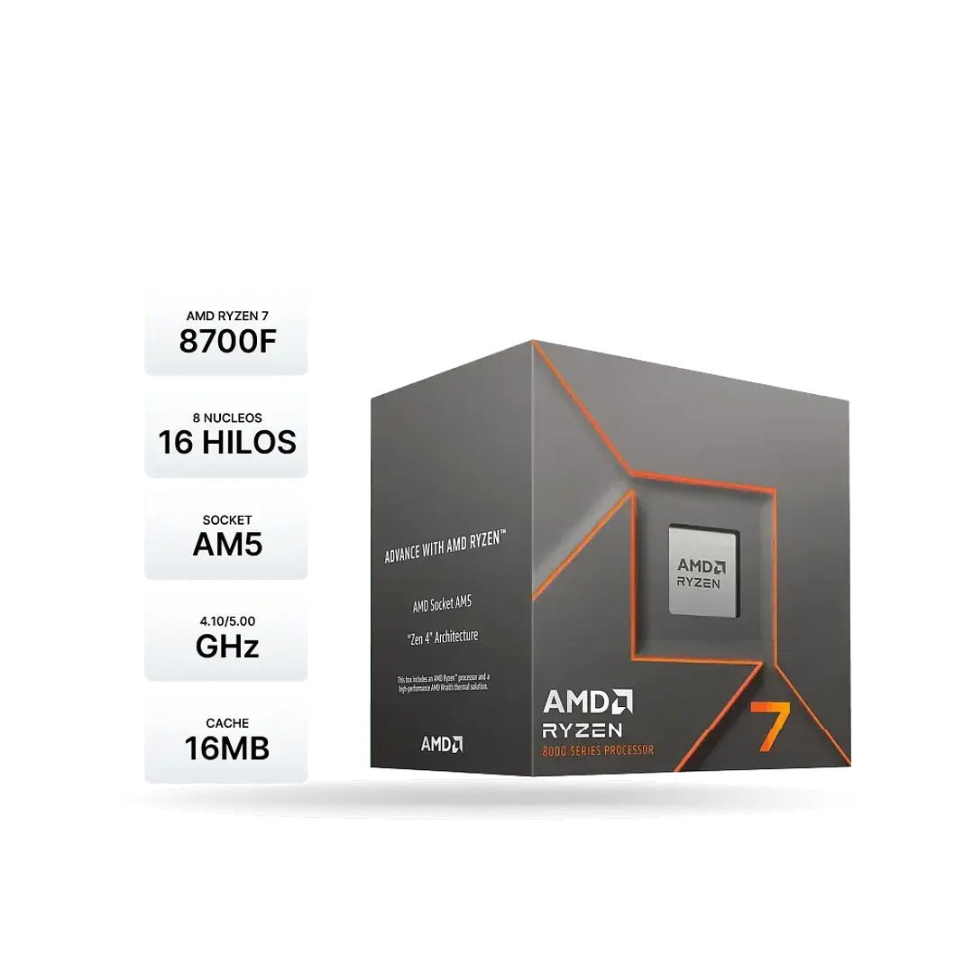 Procesador | AMD Ryzen 7 8700F | AM5 2