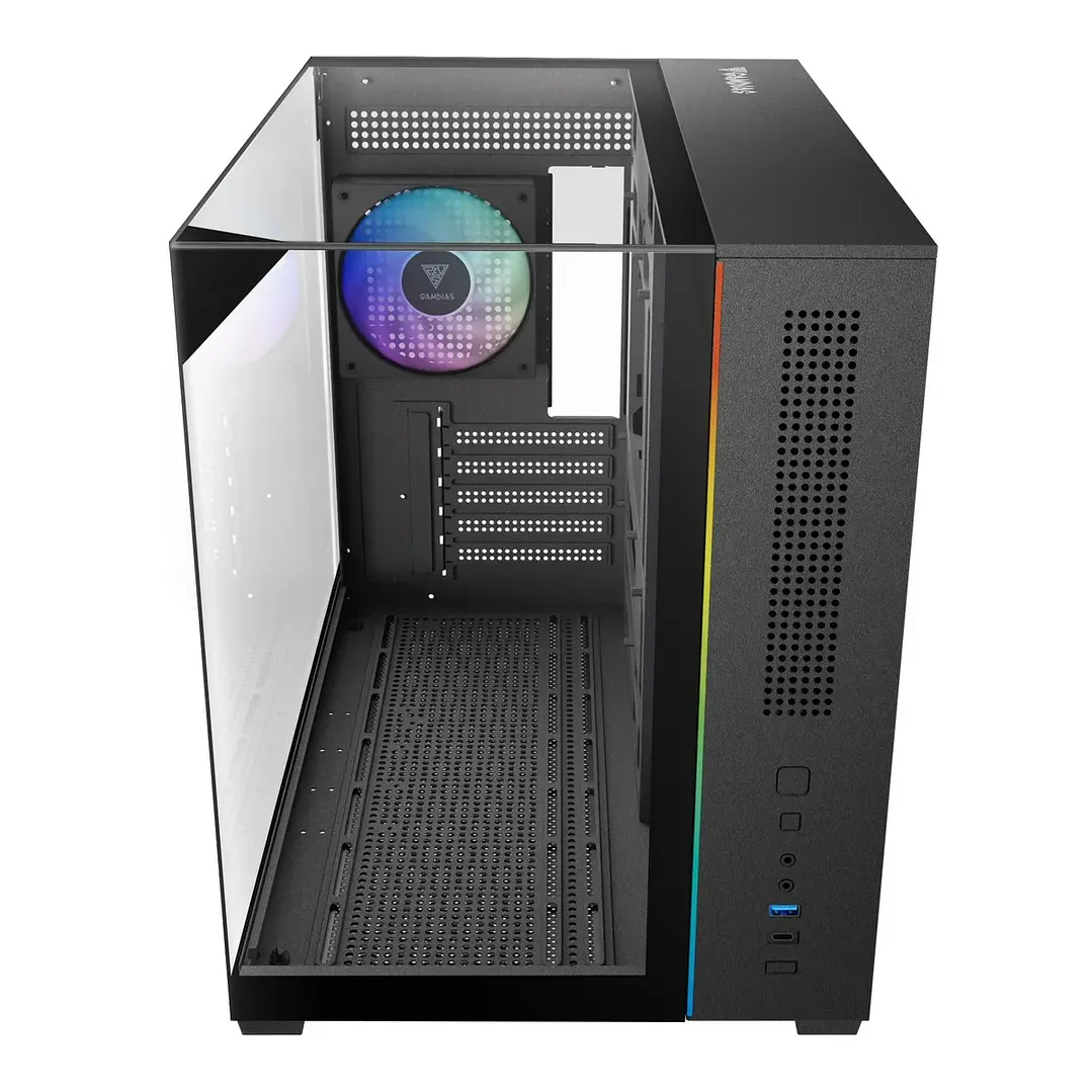 Gabinete | Gamdias Atlas M3M | Micro-ATX | 3 ventiladores ARGB 2