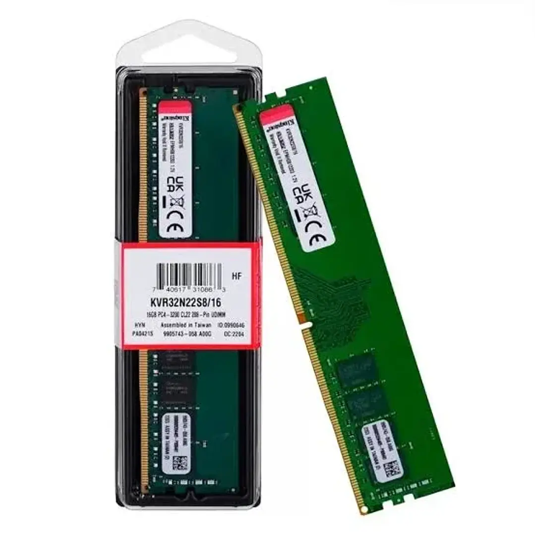 Memoria RAM | Kingston ValueRAM | DIMM | 16GB | DDR4 | 3200MHz 1