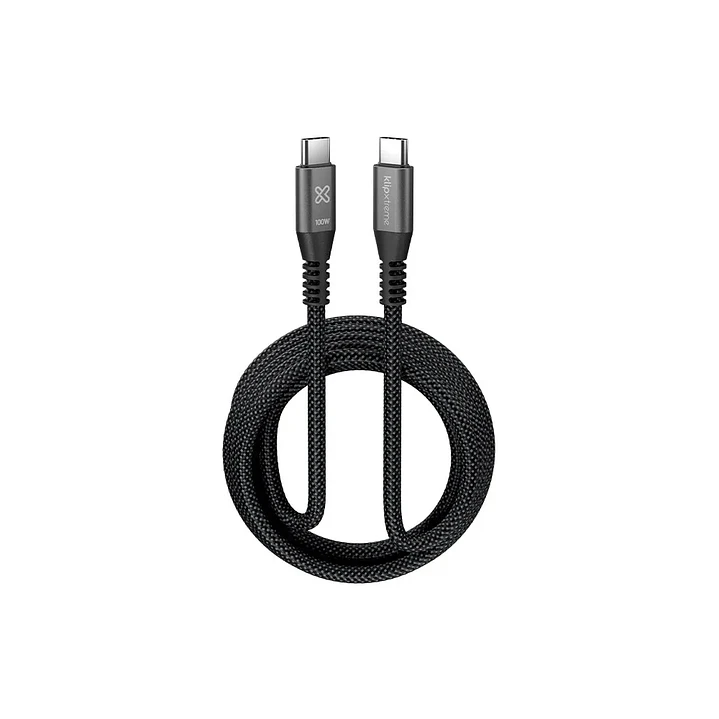 Cable USB-C a USB-C | Klip Xtreme KAC-550-10FT | 100W | 3 metros 3