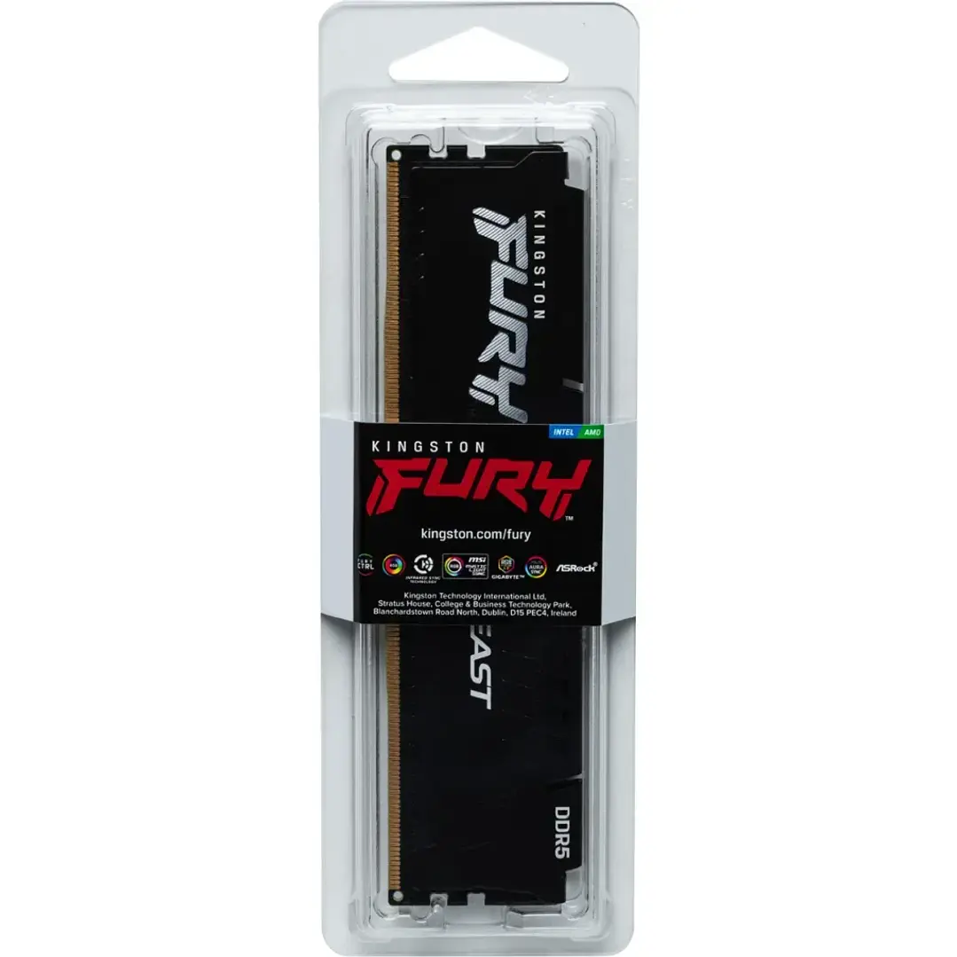 Memoria RAM | Kingston Fury Beast | DIMM | 16GB | DDR5 | 6000MT/s 1