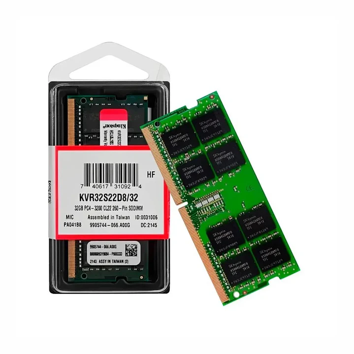 Memoria RAM | KVR32S22D8/32 | SODIMM | 32GB | DDR4 | 3200 MT/s 1