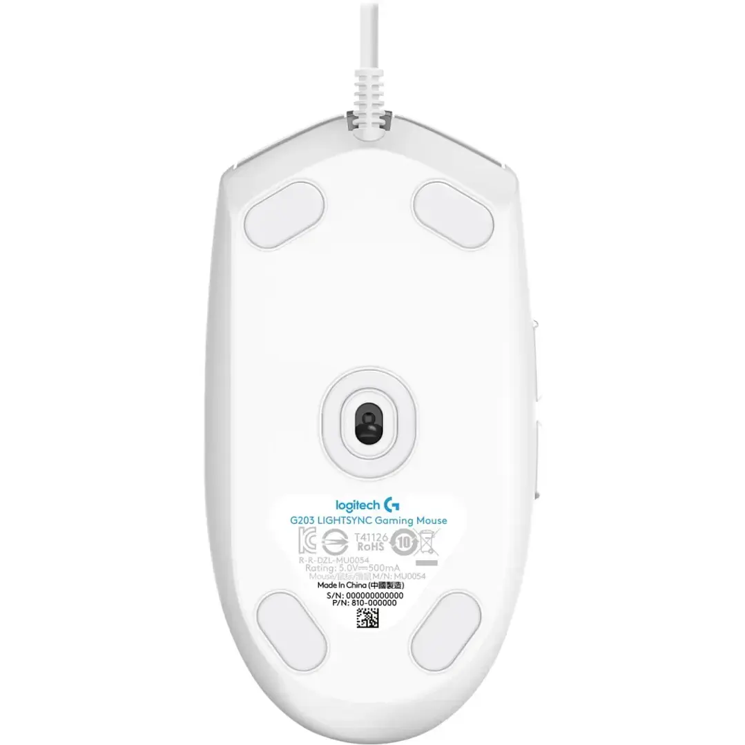 Mouse | Logitech G203 Lightsync Blanco | LIGHTSYNC RGB 6