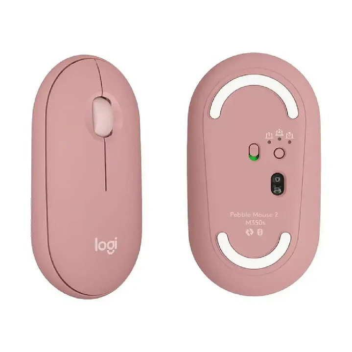 Mouse | Logitech Pebble Mouse 2 M350s Rosado | Bluetooth 2