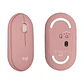 Mouse | Logitech Pebble Mouse 2 M350s Rosado | Bluetooth - Miniatura 2