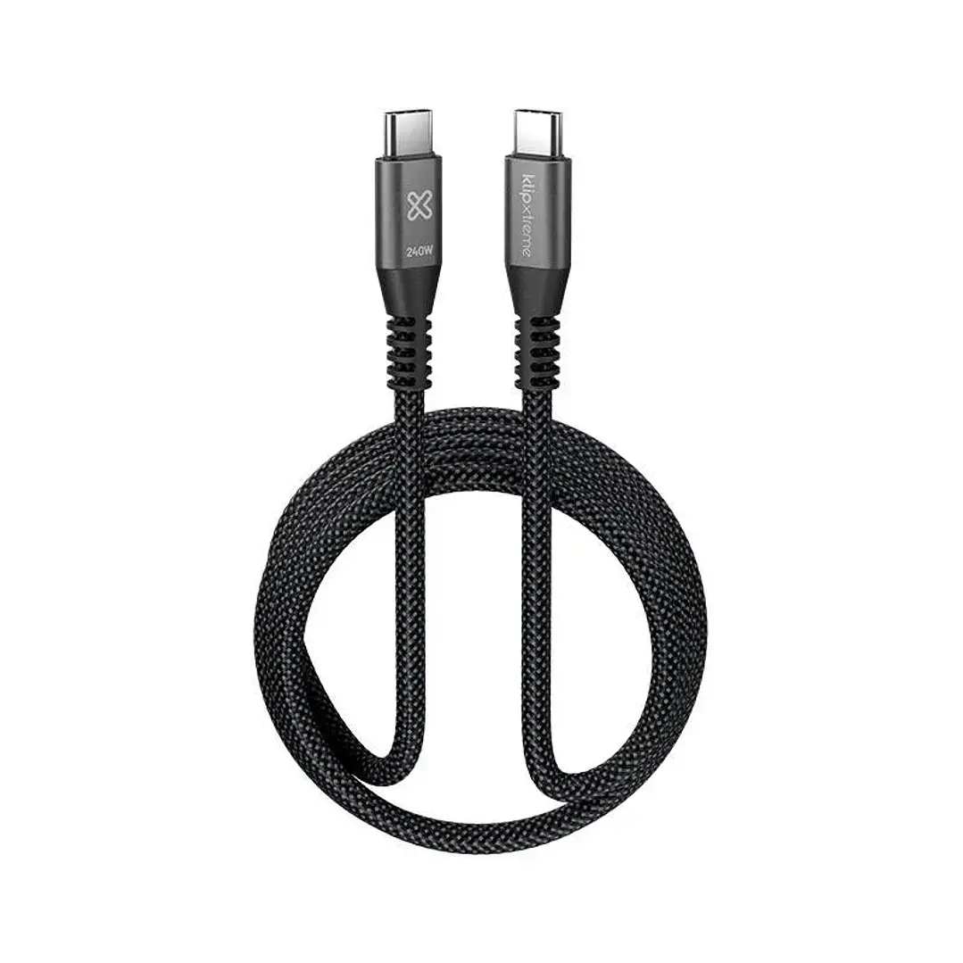 Cable USB-C a USB-C Klip Xtreme PowerGo | KAC-750-6FT | 240 W | 1,8 m 3