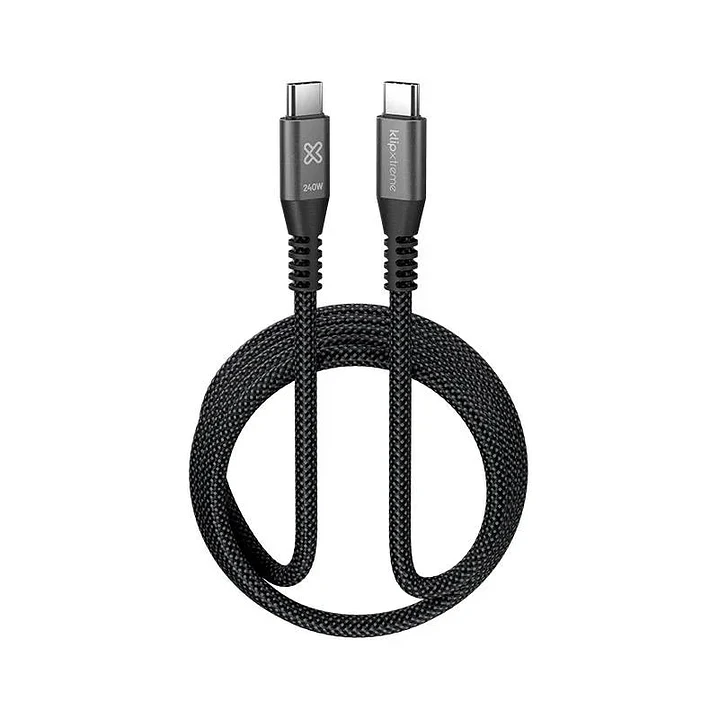 Cable USB-C a USB-C Klip Xtreme PowerGo | KAC-750-6FT | 240 W | 1,8 m 3