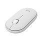 Mouse | Logitech Pebble Mouse 2 M350s Blanco | Bluetooth silencioso - Miniatura 1