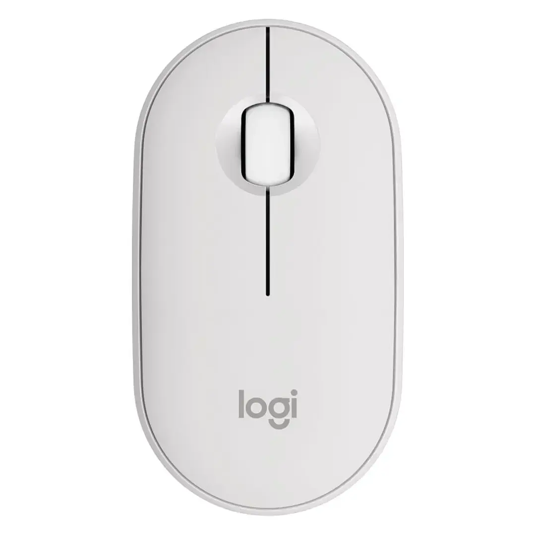 Mouse | Logitech Pebble Mouse 2 M350s Blanco | Bluetooth silencioso 2