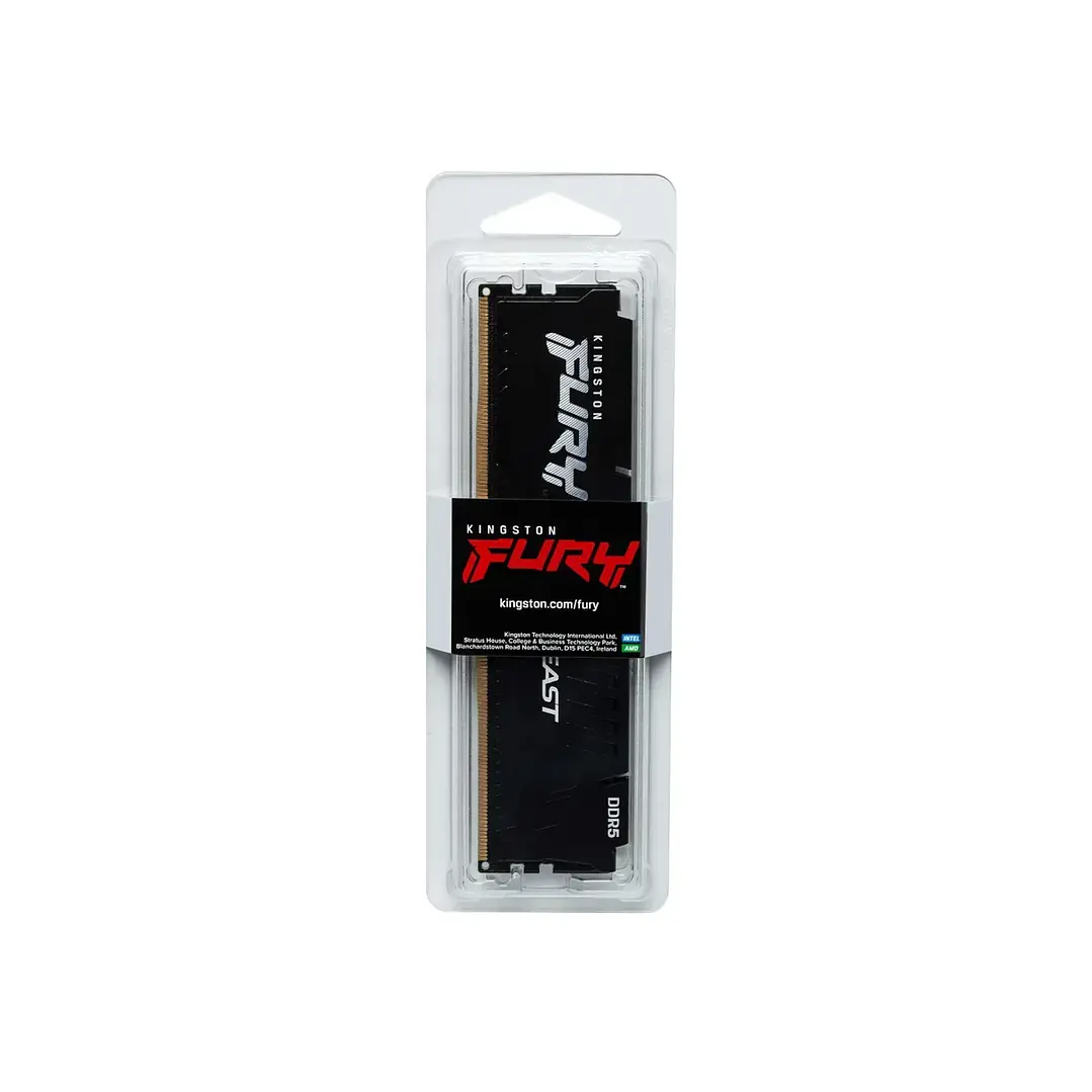Memoria RAM | Kingston FURY Beast Black | DIMM | 32 GB | DDR5 | 6000 MT/s 1
