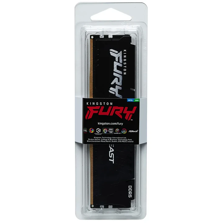 Memoria RAM | Kingston Fury Beast Black | DIMM | 8GB | DDR5 | 5600 MT/s 1