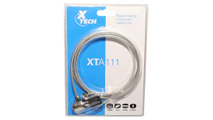 Candado de Notebook | Xtech XTA-111 | Cable 1,8 m | 2 llaves
