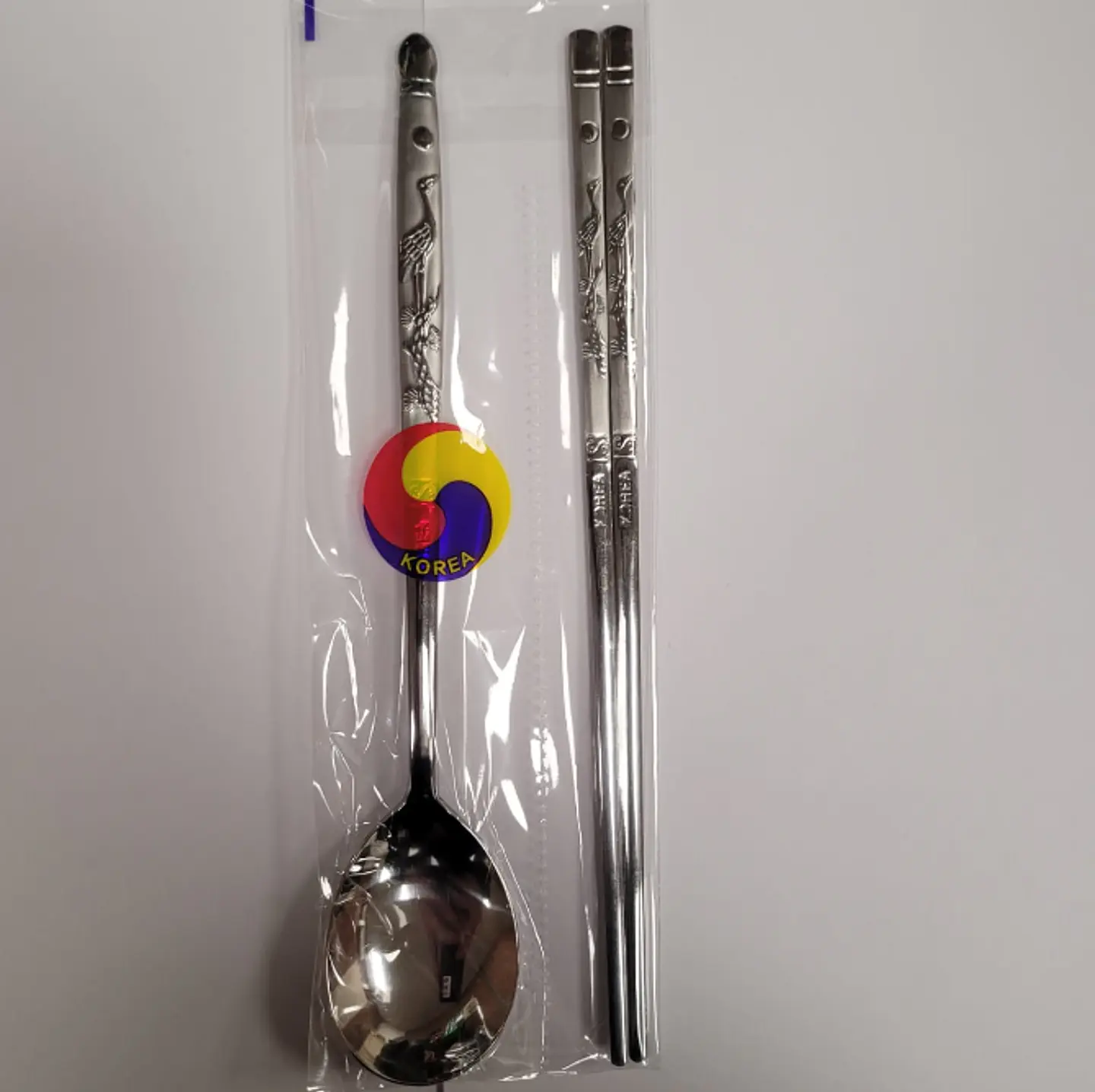 Palillos + Cuchara (Acero Inoxidable)  2