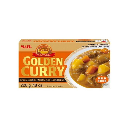 Curry Golden Thai en Cubitos Mix Salsa Medio Picante 198g Mix Salsa Medio Picante 198g