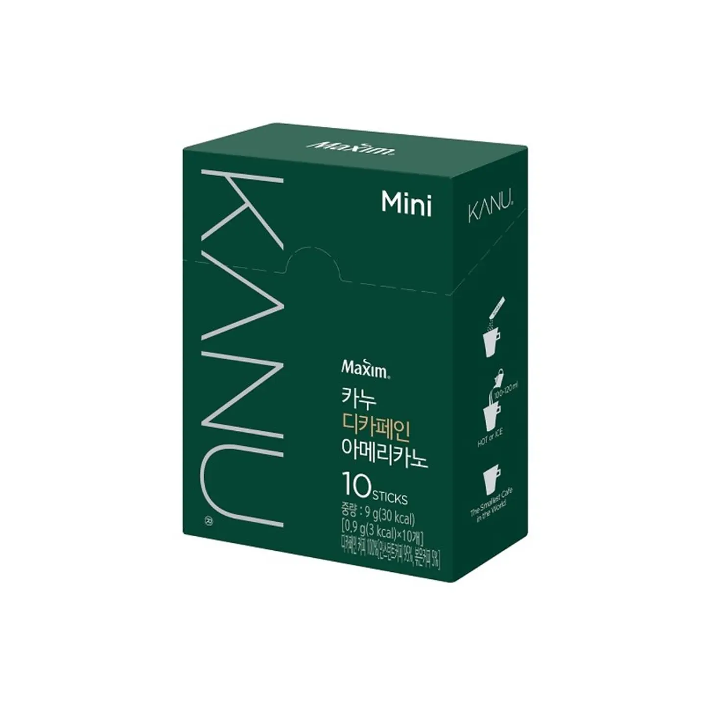 KANU Café americano descafeinado 1