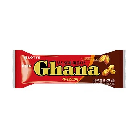 Barrita de Chocolate Ghana con Mani