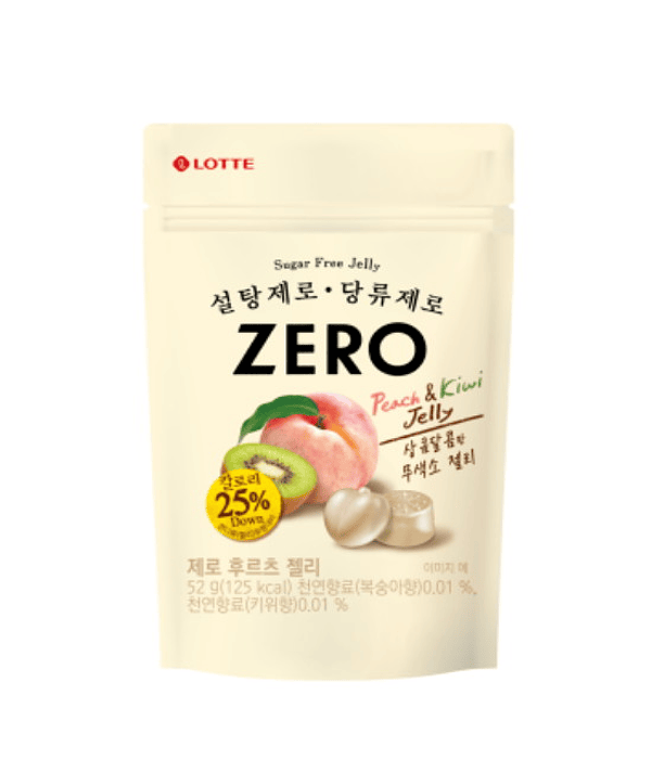 Zero Jelly durazno y kiwi
