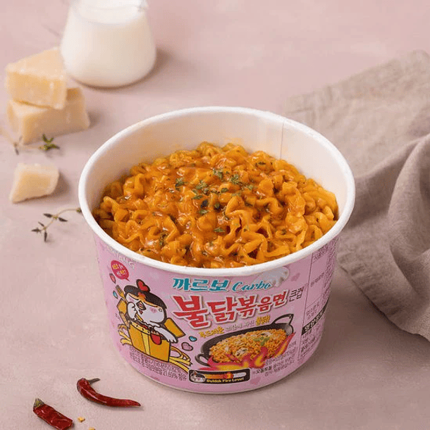 Buldak Carbonara (Vaso grande) 4