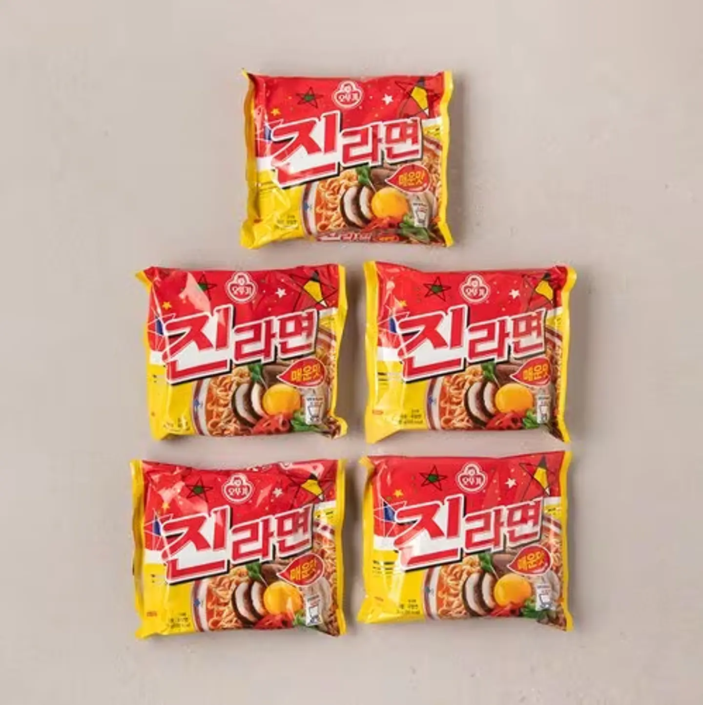 Jin Ramen Spicy (Bolsa)  3