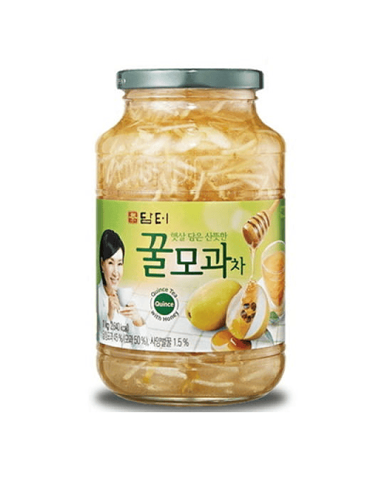 Té de membrillo coreano y miel