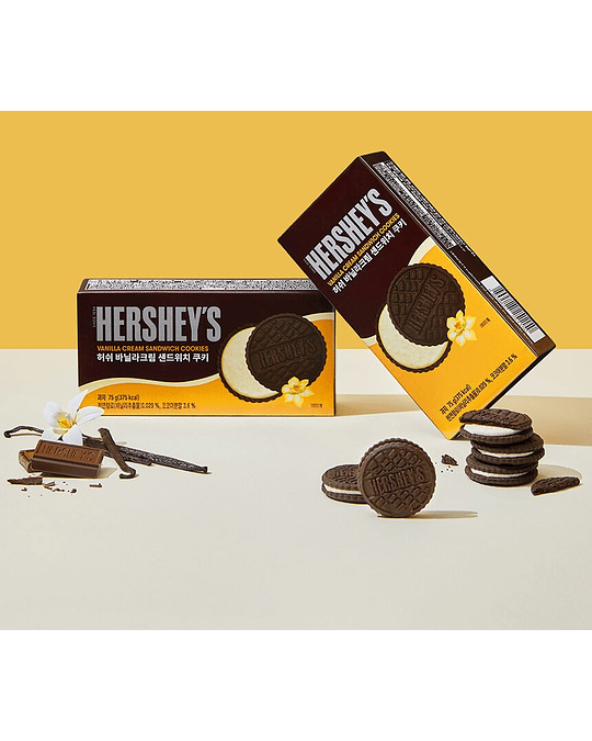 Hershey's galletas con relleno de vainilla