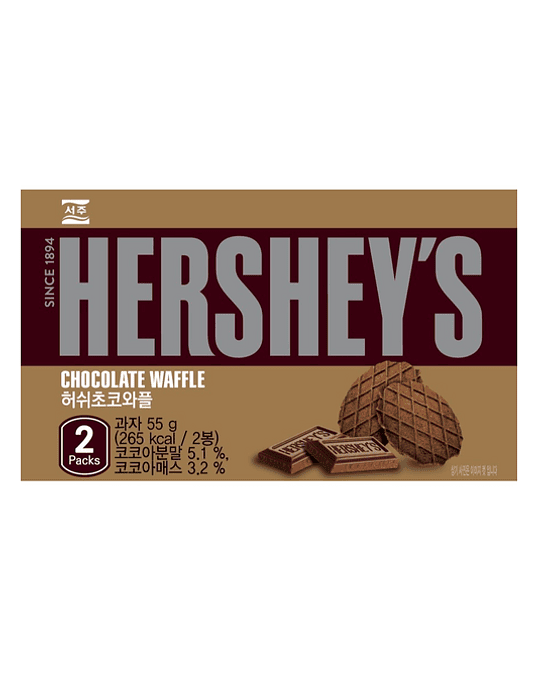 Hershey's waffle de chocolate