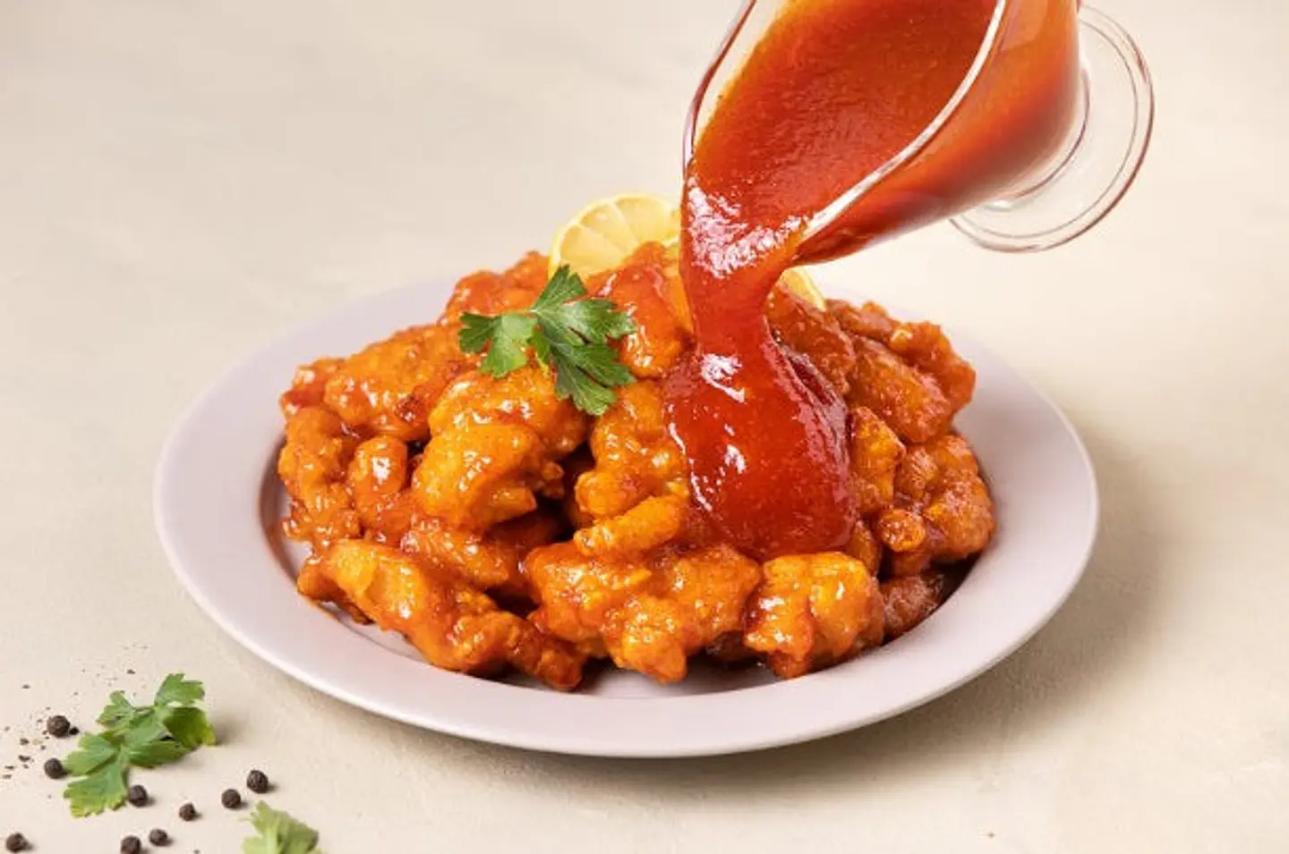 Salsa para pollo estilo coreano 4