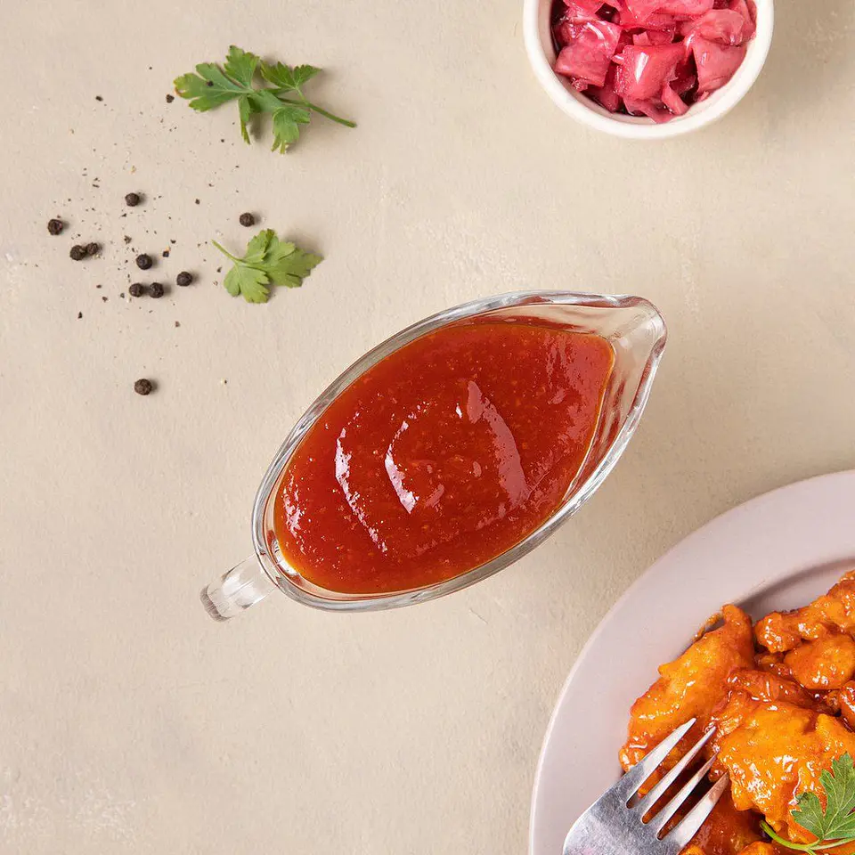 Salsa para pollo estilo coreano 3