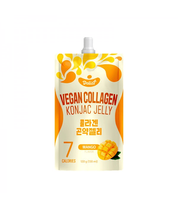 Jalea de konjac vegana mango