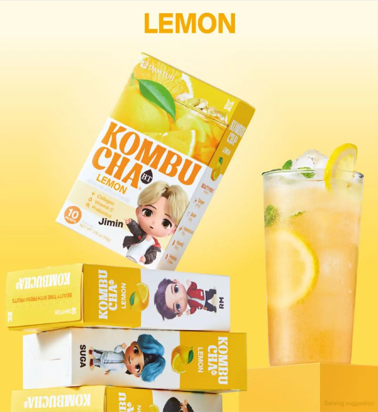 BTS  Kombucha limon  6