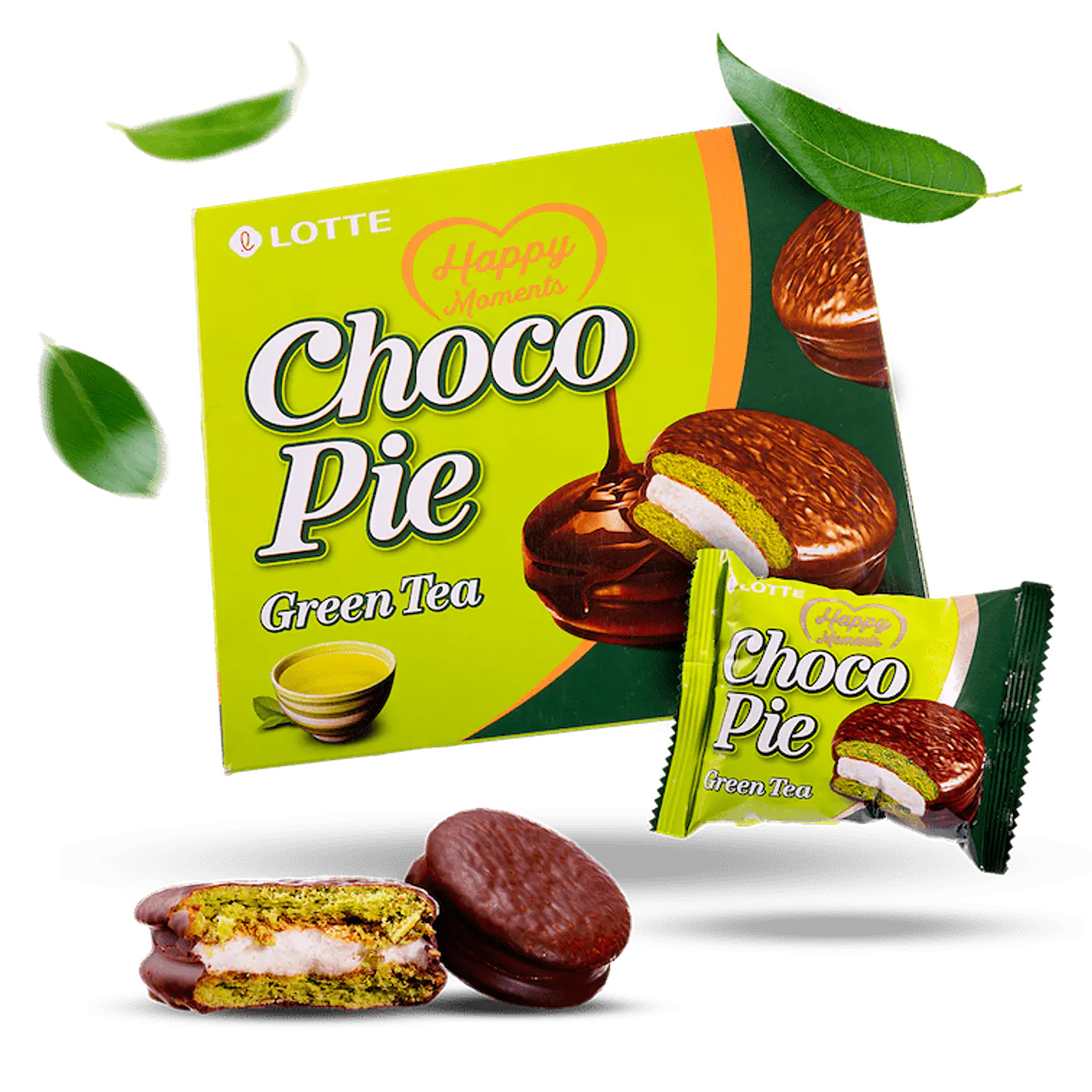 Chocopie Té Verde (LOTTE) 2