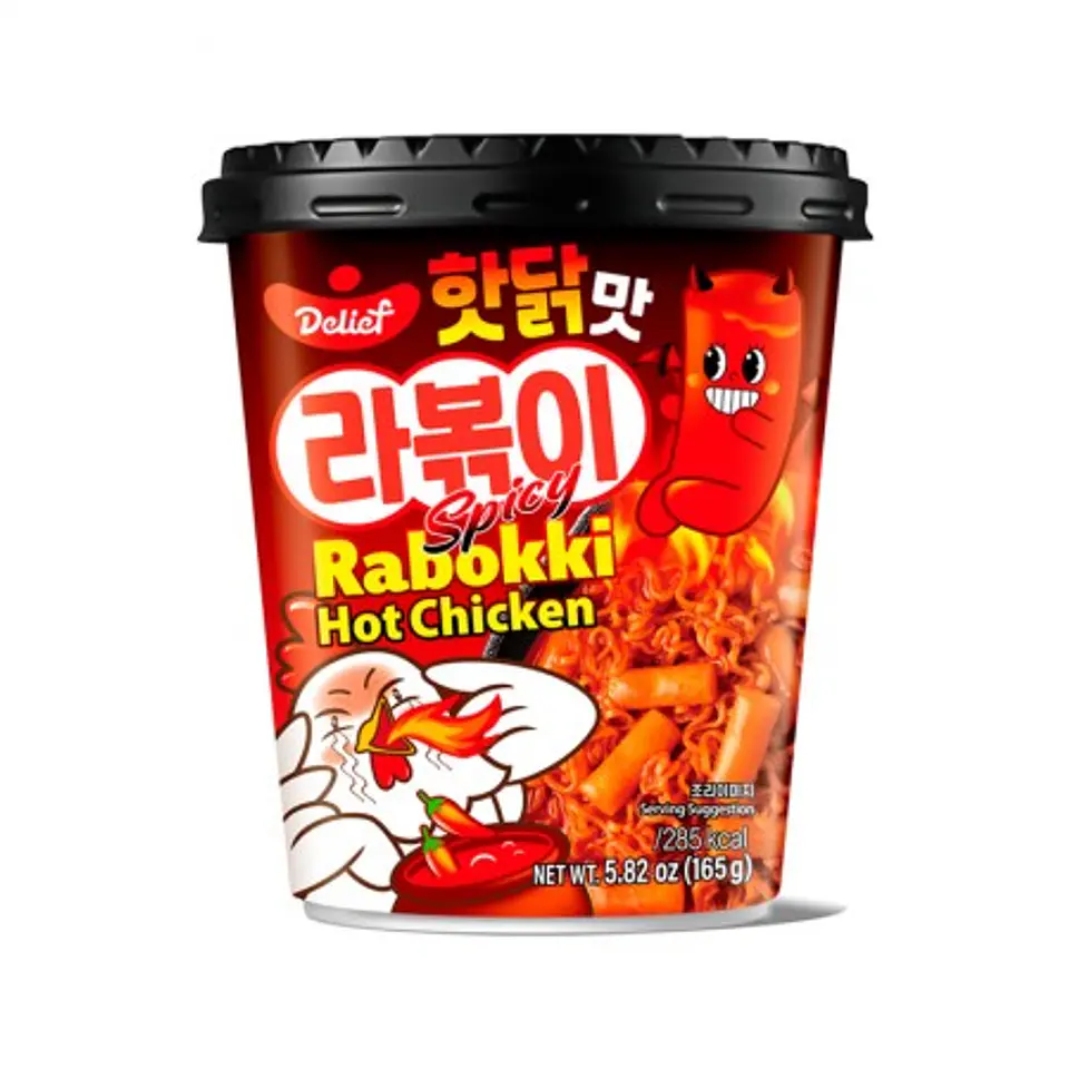 Rabokki pollo picante (Vaso) 1