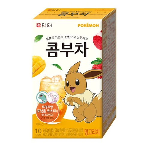 Kombucha mango y lichi (Pokemon x DAMTUH)