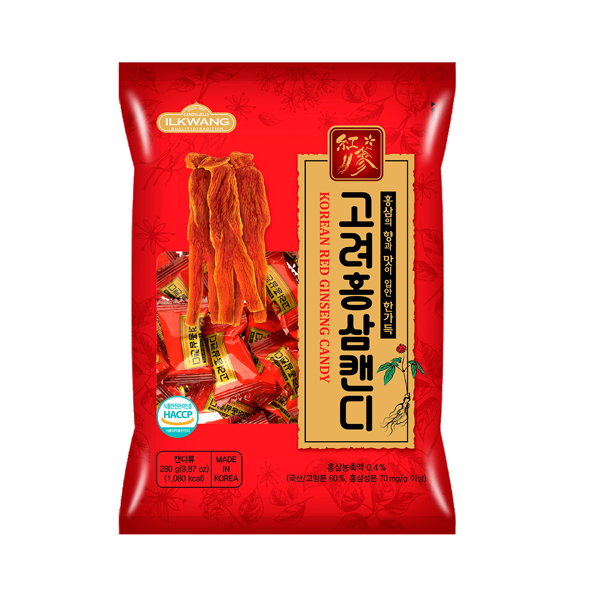 Dulces de Ginseng Rojo Coreano