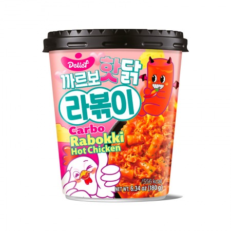 RAMEN INST POLLO PICANTE CON CARBONARA 130GR PACK 5UND (INTER) POLLO PICANTE CON CARBONARA 130GR PACK 5UND (INTER)