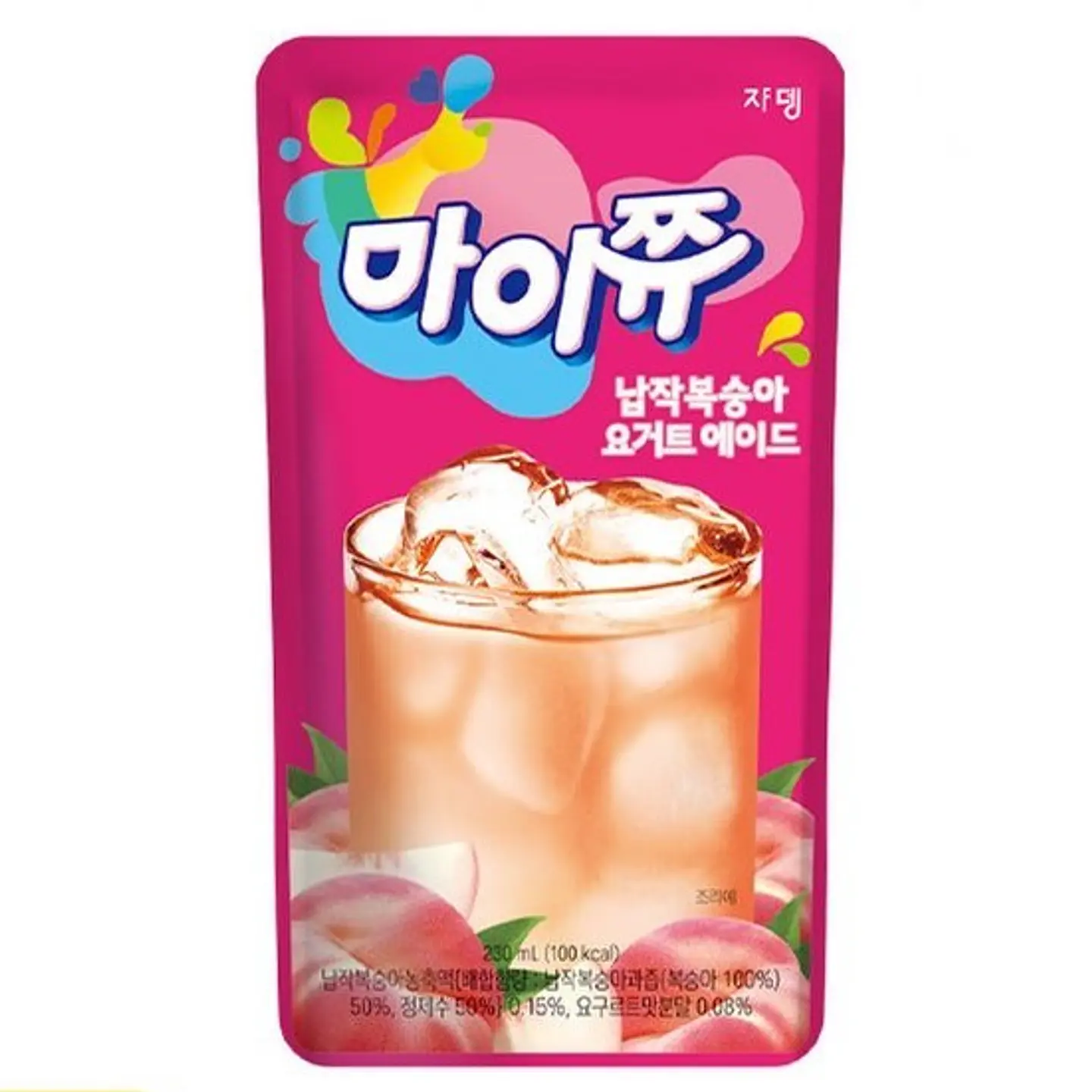 Pouch drink Maichu durazno yogurt 1