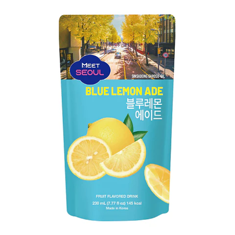 Jugo sabor  limonada azul (Meet Seoul)