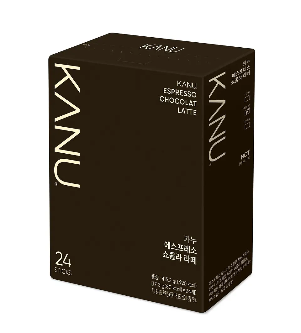 KANU Espresso chocolat latte (24uni)  1
