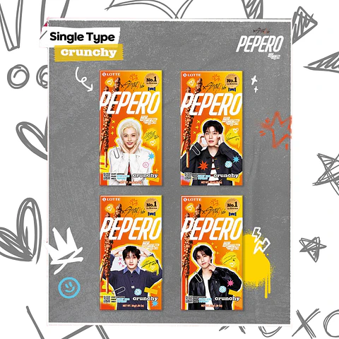 Pepero x Stray Kids - Crunchy 
