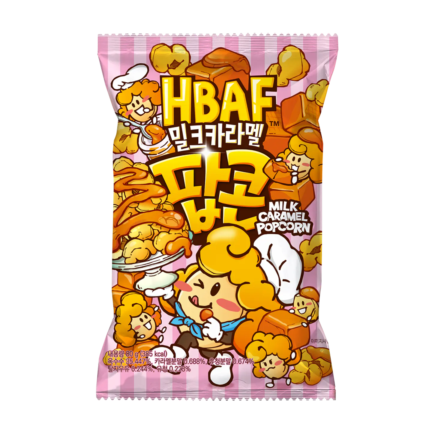 Popcorn sabor caramelo 1