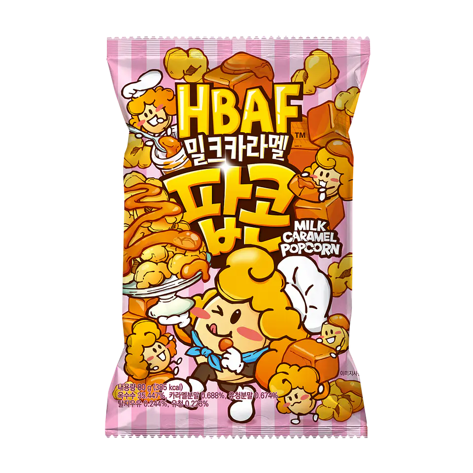 Popcorn sabor caramelo 1