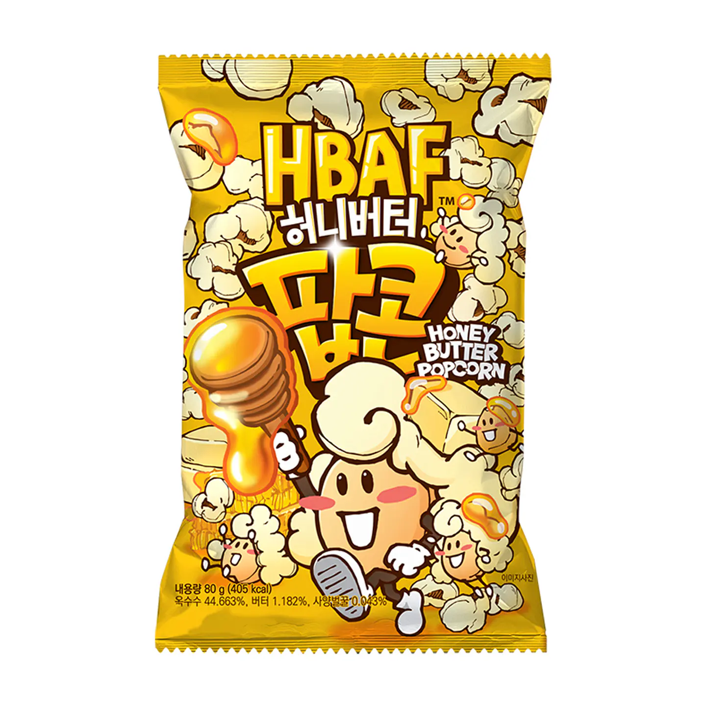 Popcorn sabor mantequilla y miel 1