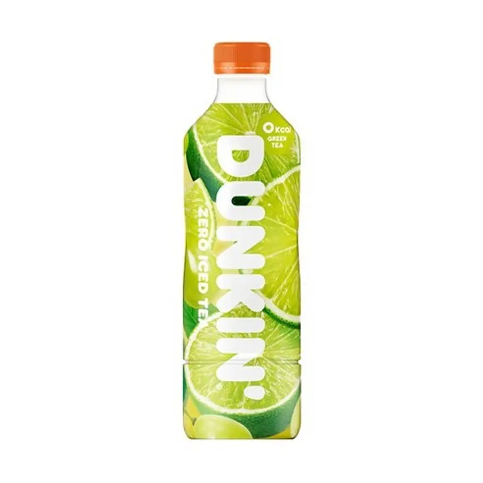Dunkin' Zero Iced Tea lima y uva 1