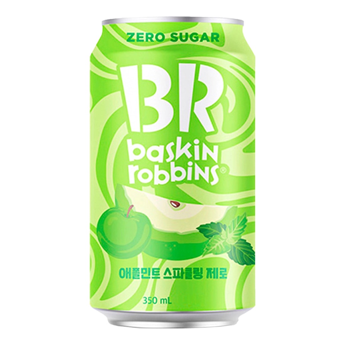 Bebida menta y manzana zero