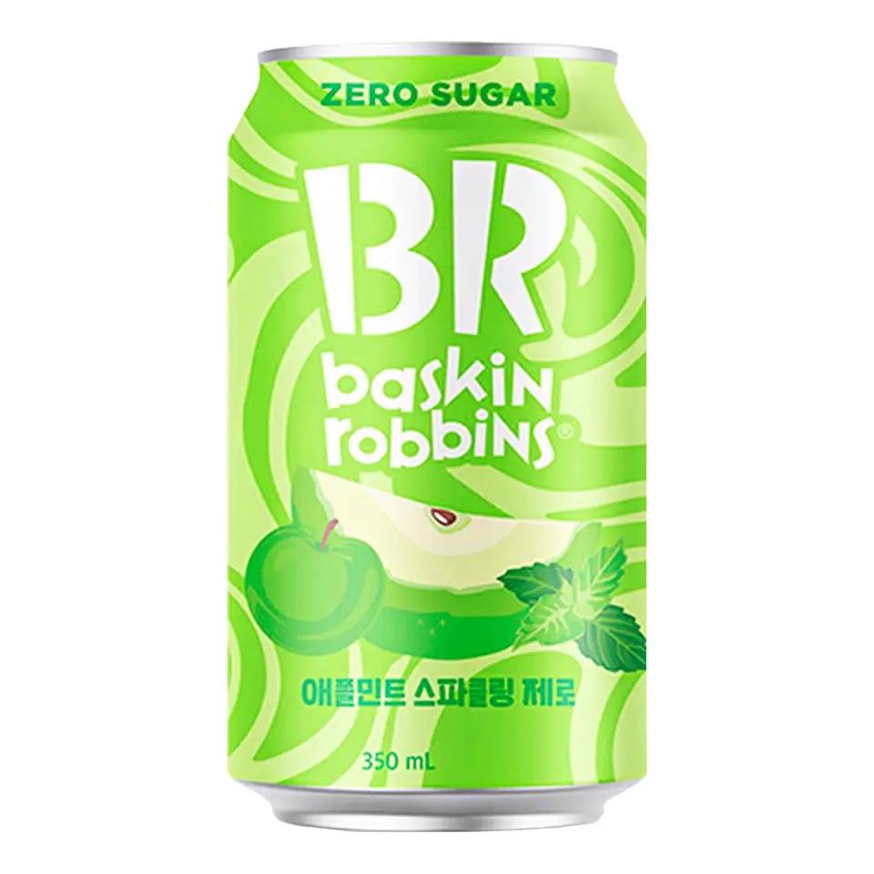 Bebida menta y manzana zero 1