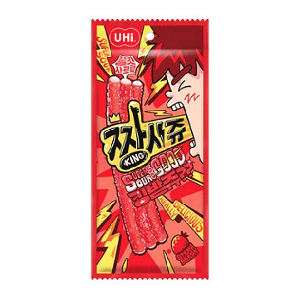 Super Sour sabor frutilla