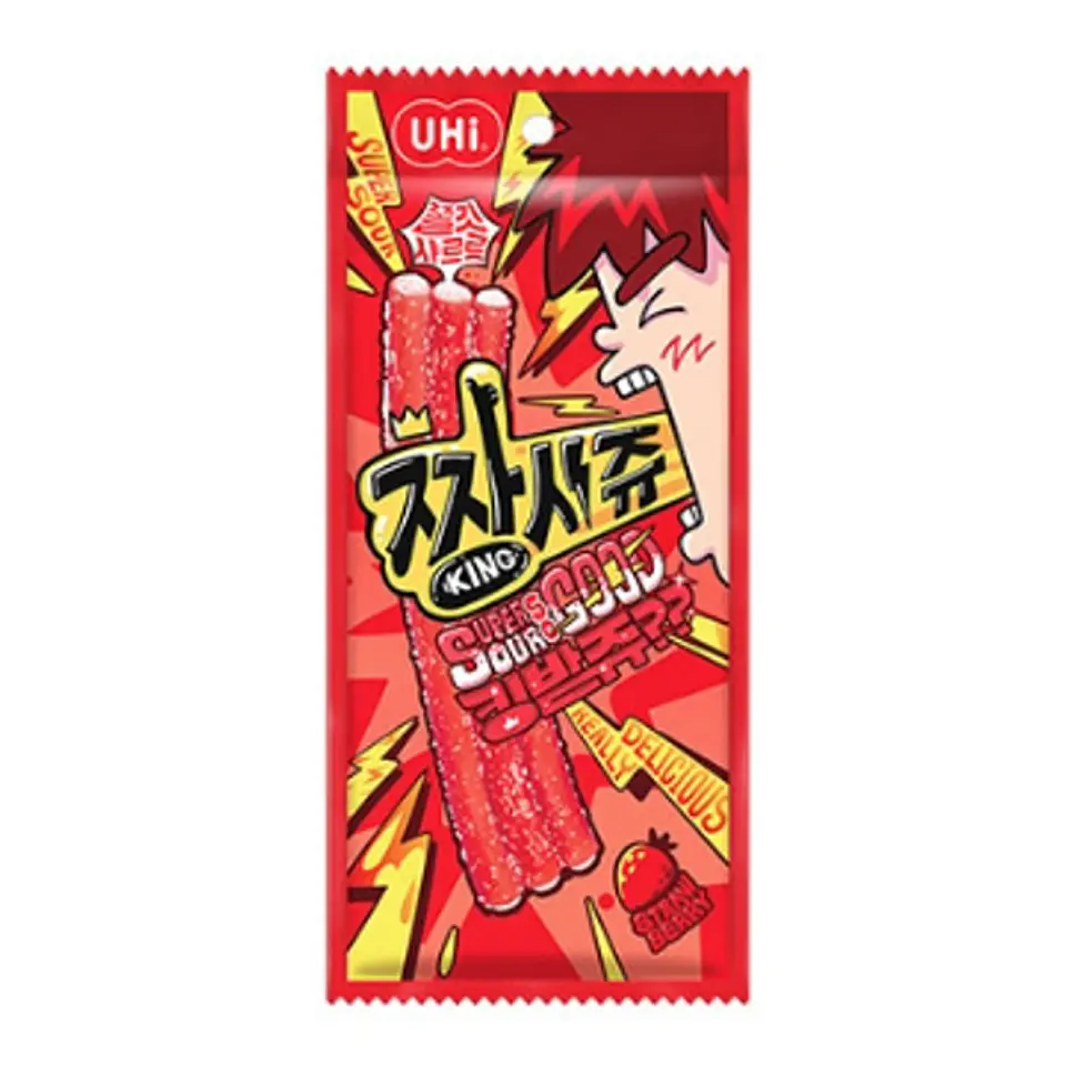 Super Sour sabor frutilla 1