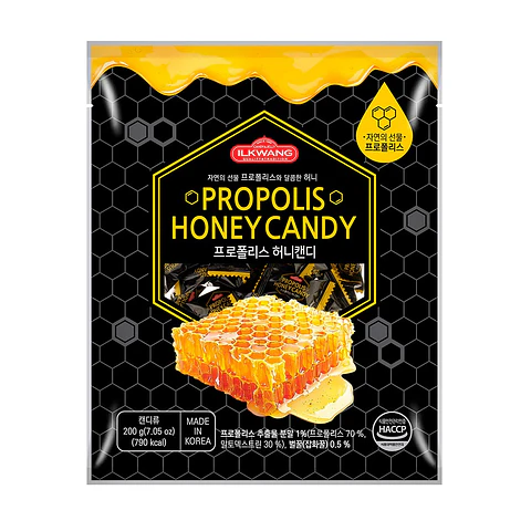 Dulces de propoleo y miel