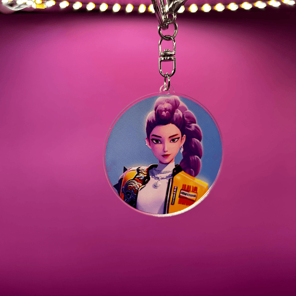 K-pop Demon Hunters Llaveros 4