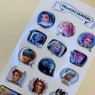 Stickers de Epoxy 10